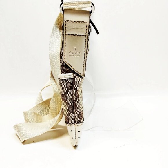 Authentic Gucci Brown Canvas Shoulder Bag mon388-111025 - Picture 3 of 16